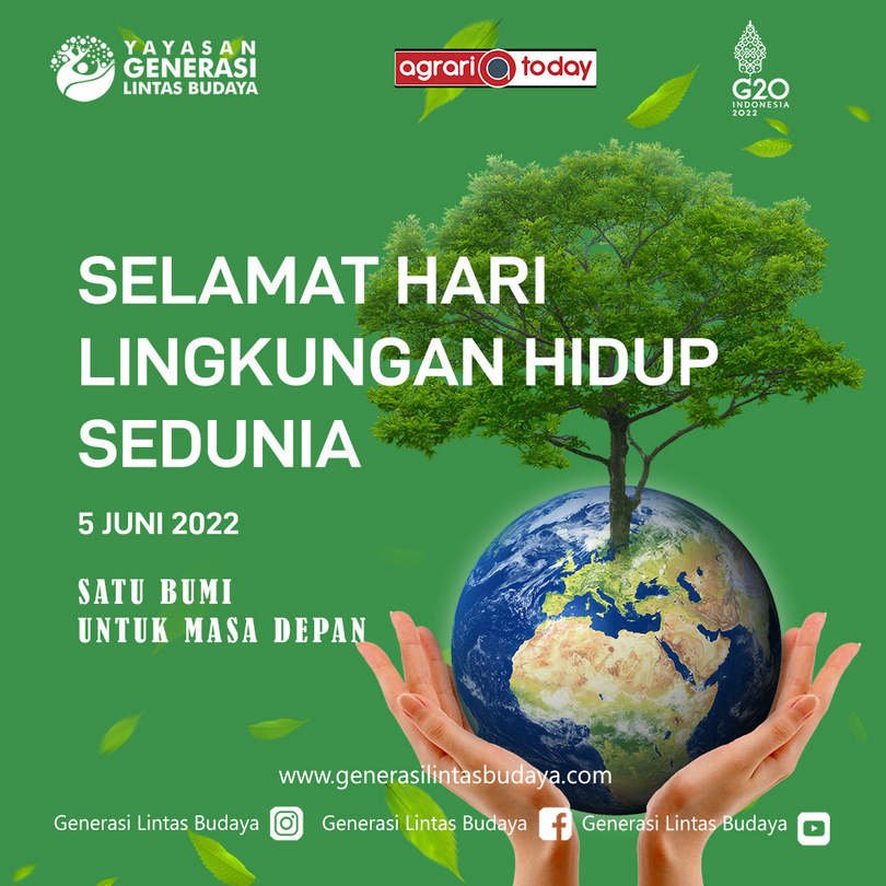 Selamat Hari Lingkungan Hidup Sedunia | Generasi Lintas Budaya Foundation